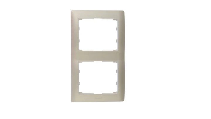 SISTENA LIFE Ramka podwójna pionowa pearl 771506