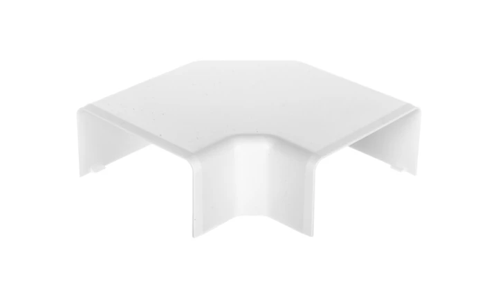 Pokrywa kątowa EKD 80x40mm biała 8503