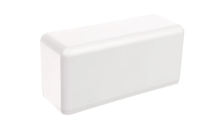 Pokrywa końcowa EKD 120x40mm biała 8581