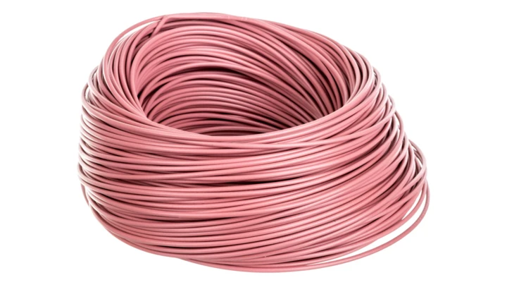 Przewód instalacyjny H05V-K 0,5 różowy 29090 /100m/
