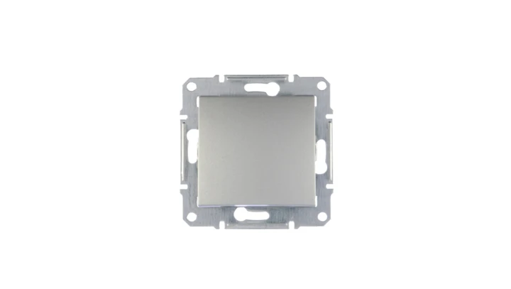 Sedna Łącznik jednobiegunowy 10AX aluminium SDN0100160