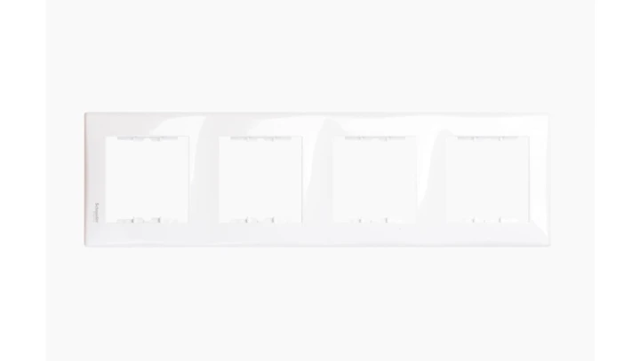 Sedna Ramka poczwórna biała pionowa SDN5802021