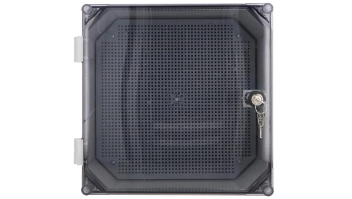 Obudowa 300x300x166mm z płytą montażową transparentna UNIbox Uni-0/T43.00