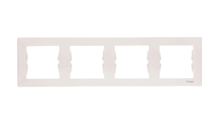 Sedna Ramka poczwórna kremowa pozioma SDN5800723