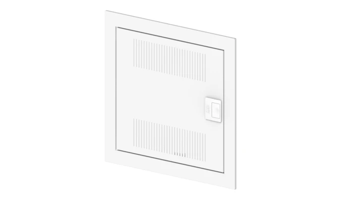 Drzwi do rozdzielni 1/14 MULTIMEDIA metalowe z ramą kompletne MSF 2000-11