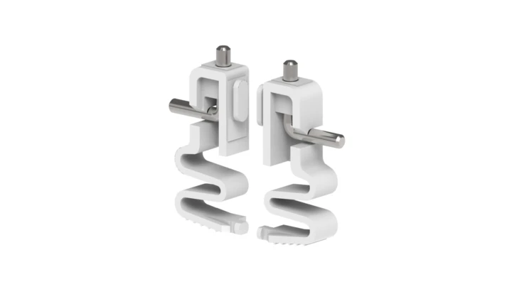 Zawiasy z metalową osią prawy i lewy MSF 2000-26