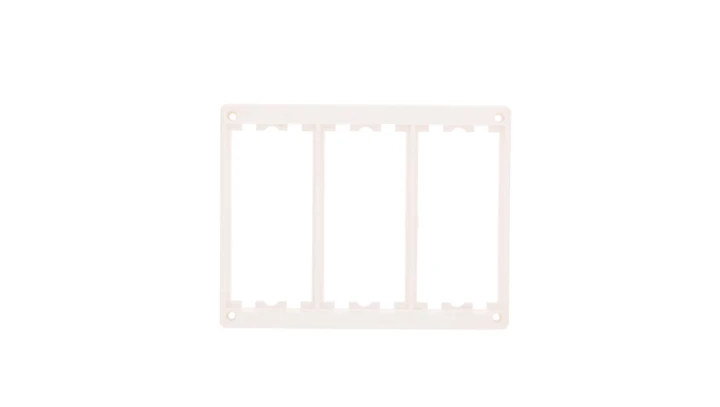 Simon Connect Ramka potrójna 6xK45 uniwersalna czysta biel SM302/9