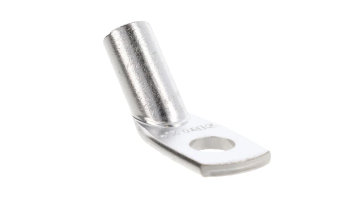 Końcówka oczkowa Cu 45stopni rurowa KCS45 8-25 /10szt./