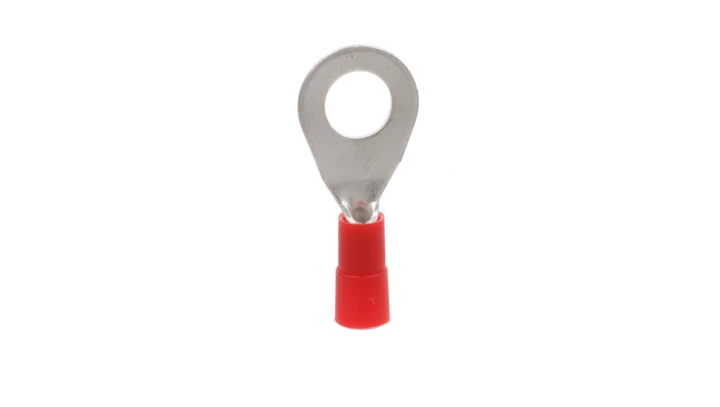 Końcówka oczkowa Cu izolowana KOE 6-1 /100szt./