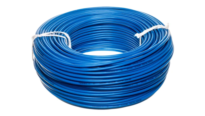 Przewód instalacyjny H07V-K (LgY) 4 niebieski /100m/