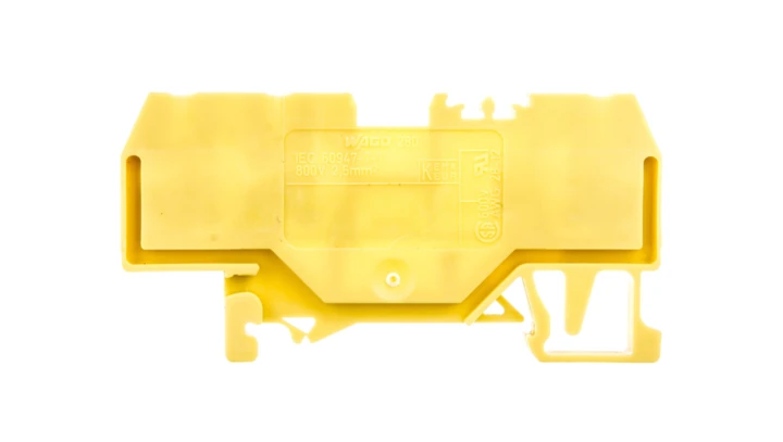 Złączka 3-przewodowa 2,5mm2 żółta 280-672 /100szt./