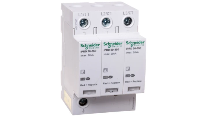 Ogranicznik przepięć Typ T2 3P 20kA 1,1kV 350V iPRD-20-20kA-350V-3P A9L20300