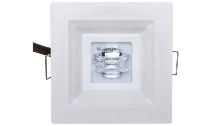 Oprawa awaryjna LOVATO P LED 3W 350lm (opt. koryt.) 3h jednozadaniowa AT biała LVPC/3W/B/3/SE/AT/WH