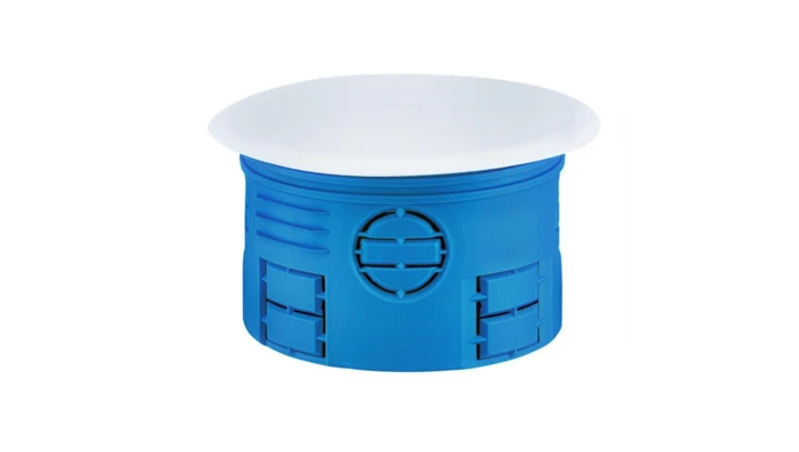 Puszka podtynkowa fi 70 / plytka Z70K niebieska 34036203