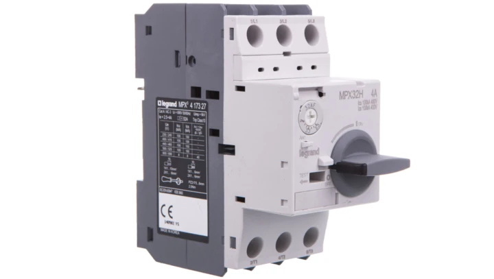 Wyłącznik silnikowy 3P 2,2kW 2,5-4A MPX3 32H 417327