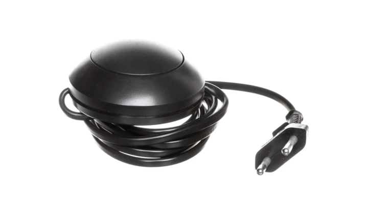 Przewód przyłączeniowy 200cm z wyłacznikiem nożnym czarny SP/WN2,0(2X0,75)CZN PRW10000370