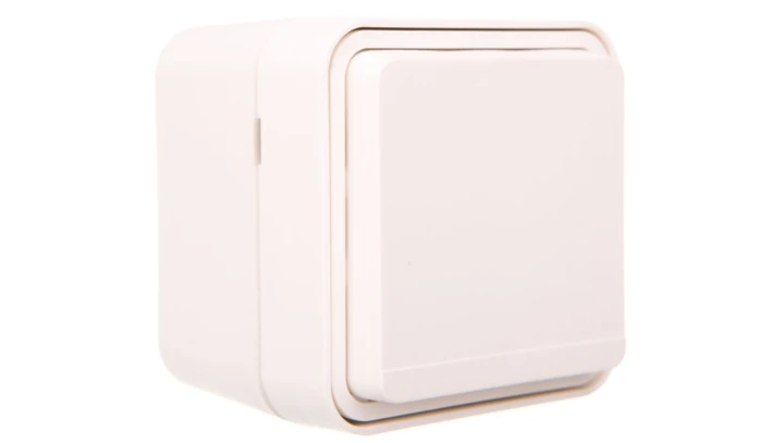 Berker W.1 Gniazdo pojedyncze z/u kompletne IP55 biały 6768813512