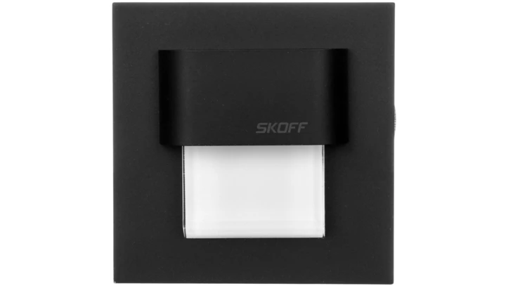 Oprawa przyschodowa TANGO mini LED Light 10 V DC 0,4 W IP 20 6500 K czarny mat