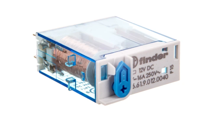 Przekaźnik miniaturowy 1P 16A 12V DC 46.61.9.012.0040