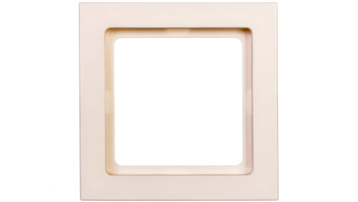 Berker Q.3 Ramka pojedyncza pozioma/pionowa biała aksamit 10116099