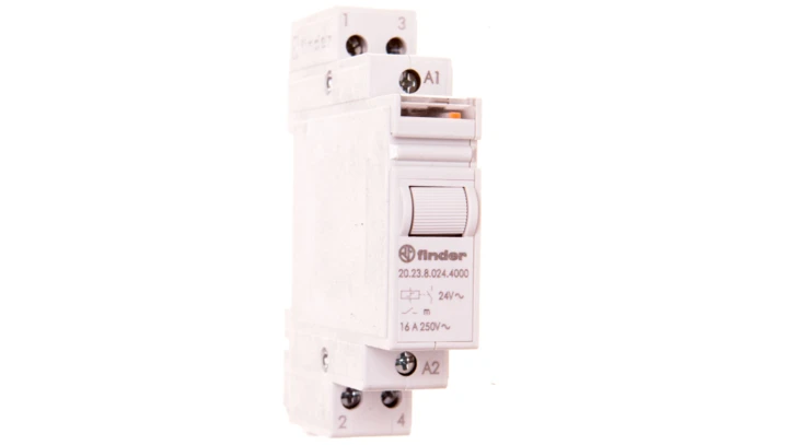 Przekaźnik impulsowy 16A 24V AC 1Z+1R styk AgSnO2 F20-23-8-024-4000