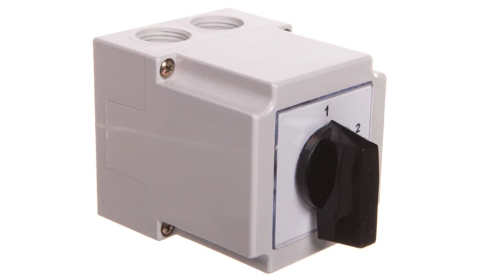 Łącznik krzywkowy 1-2-3 2P 10A w obudowie 4G10-86-PK 63-249252-001