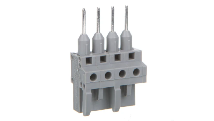 Gniazdo MCS-MIDI Classic 4-biegunowe szare raster 5mm 232-134/005-000 /100szt./