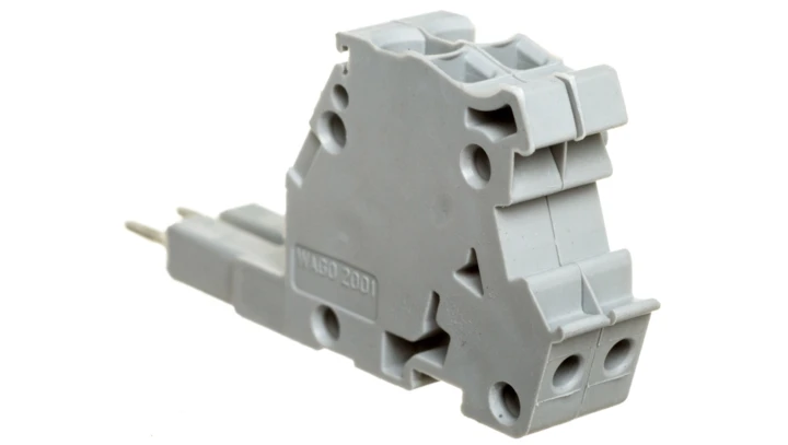 Blok pomiarowy 2-biegunowy szary TOPJOBS 2001-552 /25szt./