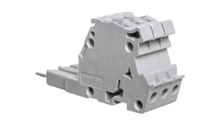 Blok pomiarowy 3-biegunowy szary TOPJOBS 2001-553 /25szt./