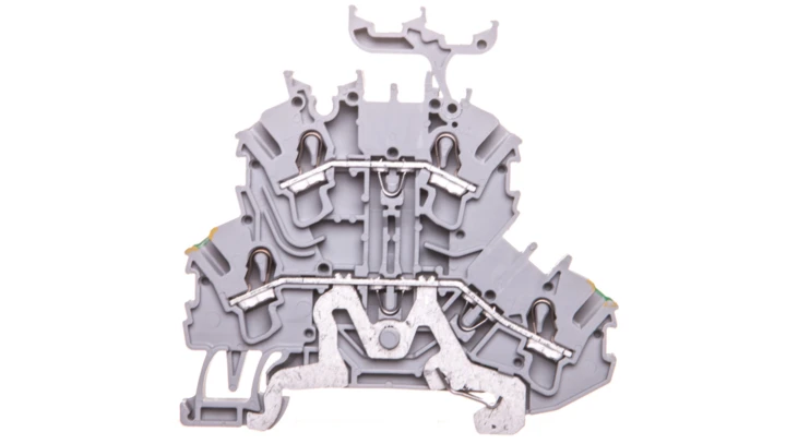 Złączka 2-piętrowa 2,5mm2 PE/L szara TOPJOBS 2002-2257 /50szt./