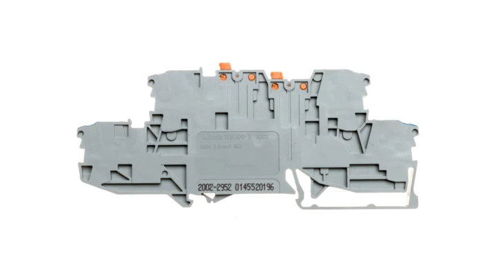 Złączka 2-piętrowa 2,5mm2 rozłączalna szara TOPJOBS 2002-2952 /50szt./