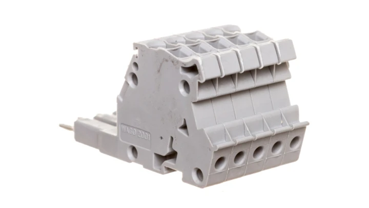 Blok pomiarowy 5-biegunowy szary TOPJOBS 2001-555 /10szt./