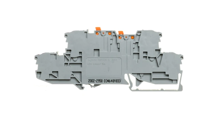 Złączka 2-piętrowa 2,5mm2 rozłączalna szara TOPJOBS 2002-2958 /50szt./