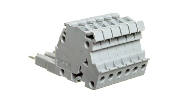 Blok pomiarowy 6-biegunowy szary TOPJOBS 2001-556