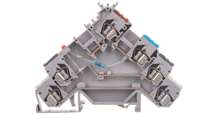 Złączka do czujników z LED 2,5mm2 280-580/281-434 /50szt./