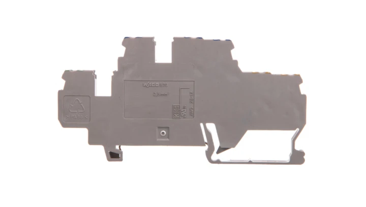 Złączka 2-piętrowa PE / N 3-przewodowa 2,5mm2 szara 870-535 /50szt./