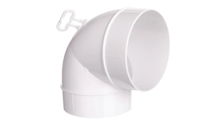 Kolano kanału okrągłego 90 stopni fi 100 KO100-23/90