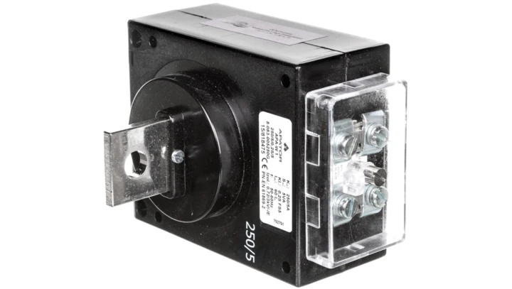 Przekładnik prądowy z uzwojeniem pierwotnym APA-W 1 250/5A kl.0,2s 5VA /+ świadectwo wzorcowania/