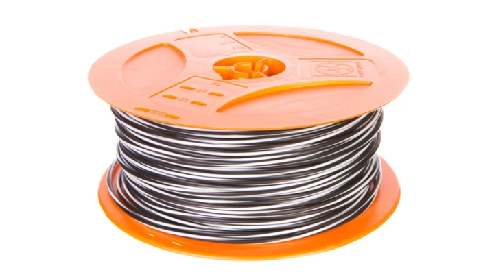 Przewód instalacyjny X07V-K 1,5 czarny/biały 4522221S /150m/