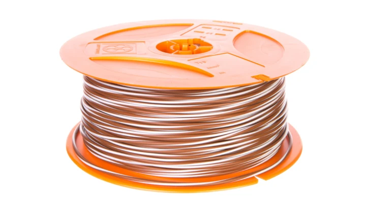 Przewód instalacyjny X07V-K 1,5 brązowy/biały 4522291S /150m/