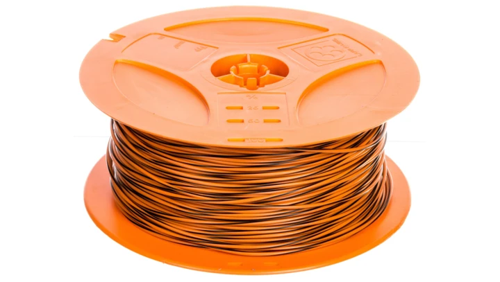 Przewód instalacyjny X05V-K 0,5 pomarańczowy/czarny 4512381S /250m/