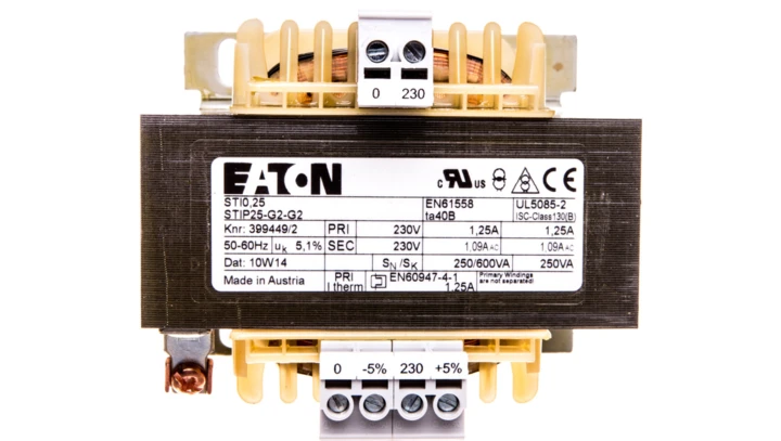 Transformator 1-fazowy STI0,25(230/230) 036400