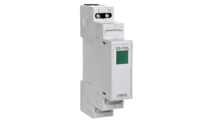 Wskaźnik zasilania 230V LED zielona LKM-03-20 EXT10000045