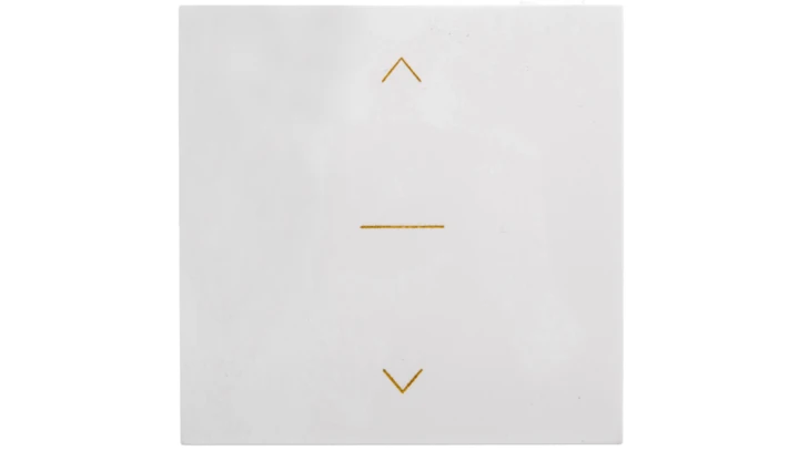 Simon 54 Klawisz do przycisku żaluzjowego SZW1KM biały DKZW1K/11