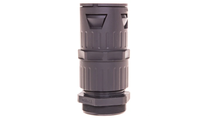 Dławnica do węża osłonowego M50 IP68 SILVYN KLICK-GPZ-M 50x1,5 szara 55500860 /10 szt./