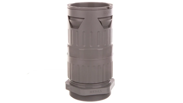 Dławnica do węża osłonowego M63 IP68 SILVYN KLICK-GPZ-M 63x1,5 szara 55500870 /10 szt./