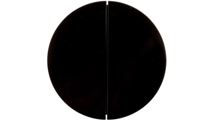 R.1/R.3 Przycisk 2-krotny czarny połysk 85142131