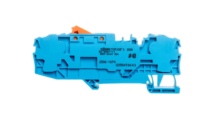 Złączka 2-przewodowa 6mm2 TOPJOBS 2006-1674 /25szt./