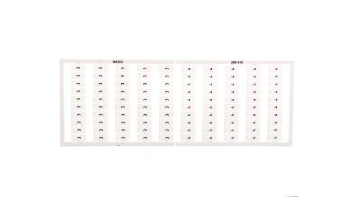 Ramka z oznacznikami 50x 3/4 209-519 /5szt./