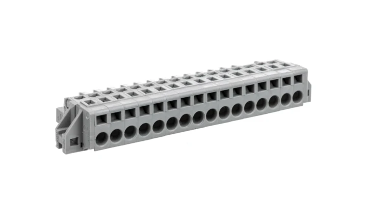 Gniazdo MCS-MIDI Classic 16-biegunowe szare raster 5mm 231-116/031-000 /10szt./